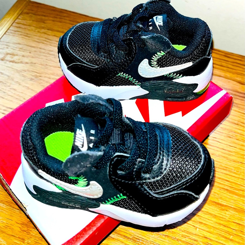 ✨LIKE NEW✨ Nike Air Max Excee (Black), TD Size 3C: $30
